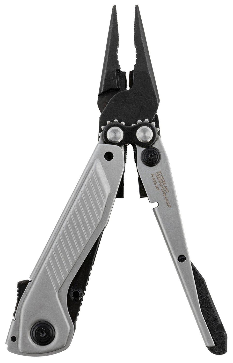S.O.G SOG29550141 Flash MT Black/Silver Cryo D2 5.60" Long Plain Blade