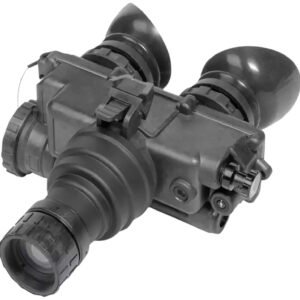 AGM Global Vision 12PV7122283011 PVS-7 NL1 Night Vision Goggles Black 1x27mm Generation 2+ Level 1, 51-64 lp/mm Resolution Green Filter