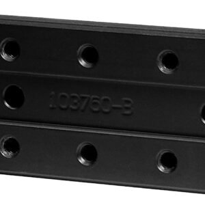 Mdt Sporting Goods Inc 104059BLK Forend Weight  0.52 lbs Each (5 Pack), Black Steel, Compatible w/ MDT ACC Chassis