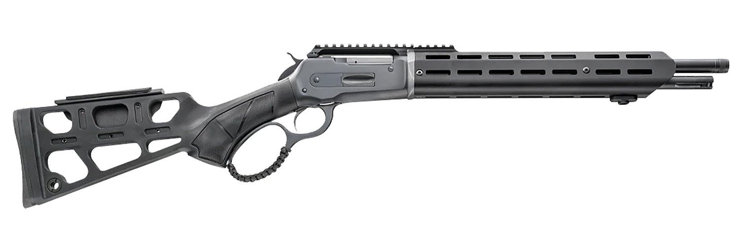 Chiappa Firearms 920439 Wildlands 86 45-70 4+1 16.50" Black Anodized Steel Threaded Barrel, Matte Blued Picatinny Rail Steel Receiver, M-LOK Handguard, Skeletonized Black Synthetic Stock