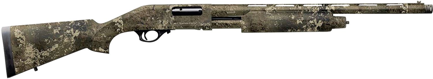 Charles Daly 930397 301  Full Size 20 Gauge Pump 3" 5+1 22" Overall TrueTimber Strata Vent Rib Barrel, Aluminum Grooved Receiver, Fixed Synthetic Stock, Beretta/Benelli Mobil Choke System