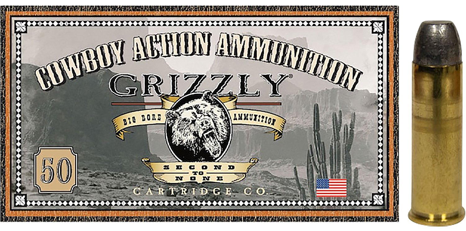 Grizzly Ammo GC44SP2 44Special 200gr Round Nose Flat Point 50 Per Box/10 Case