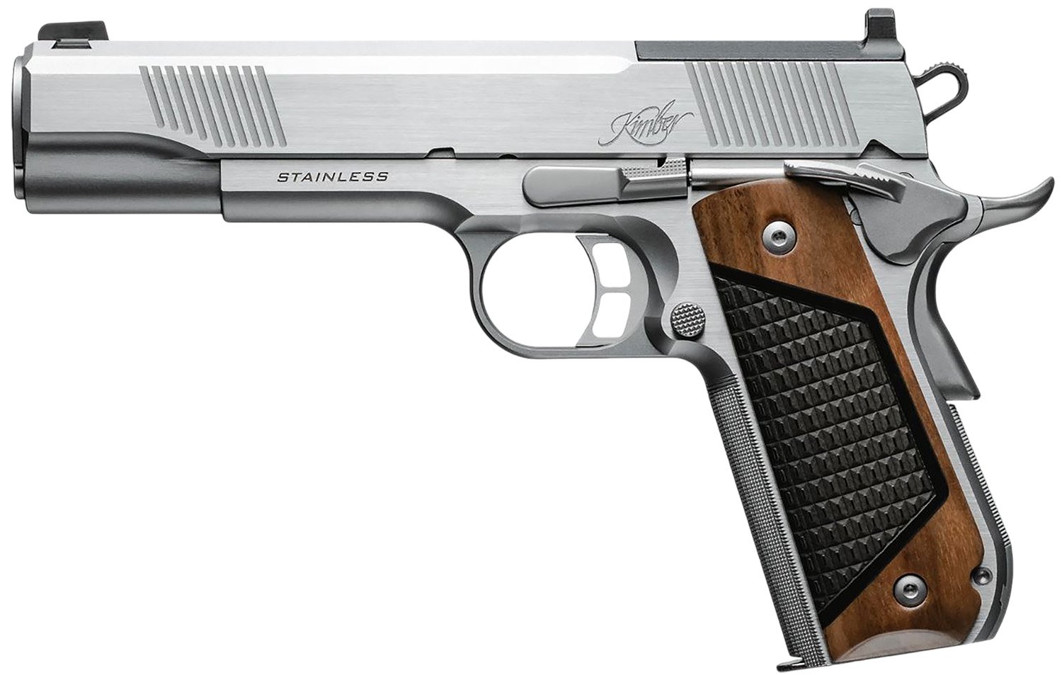 Kimber Mfg, Inc 3200401 Stainless II  9mm Luger 9+1 Optic Ready/Serrated Slide