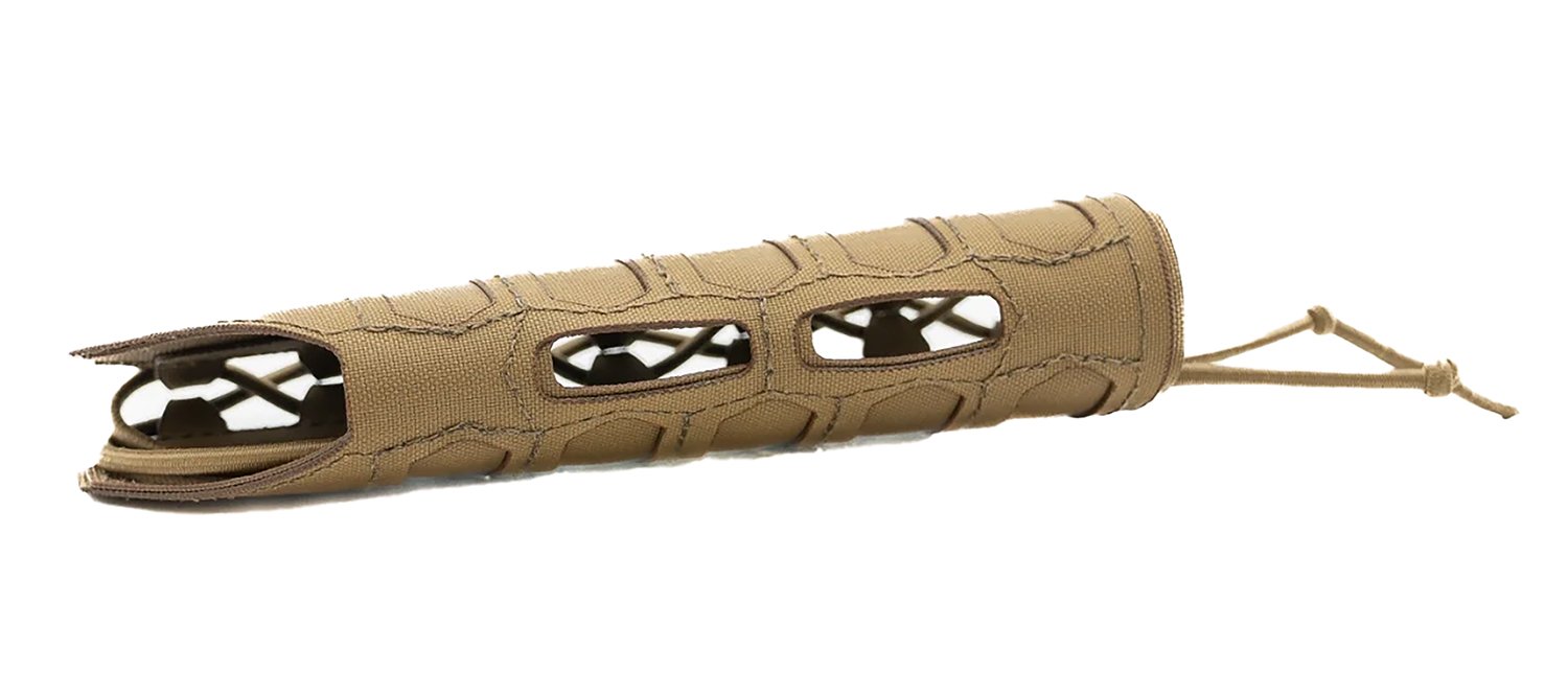 185072.jpg Cole-tac HG202 SD Handguard Wrap W/ Slots Coyote Brown Squadron 6.5" Long