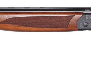 Iver Johnson Arms IJ60028 IJ600  28 Gauge Break Open 2.75" 2 Shot 28" Black Over/Under Vent Rib Barrel, Engraved Matte Black Chrome Steel Receiver, Fixed Walnut Stock