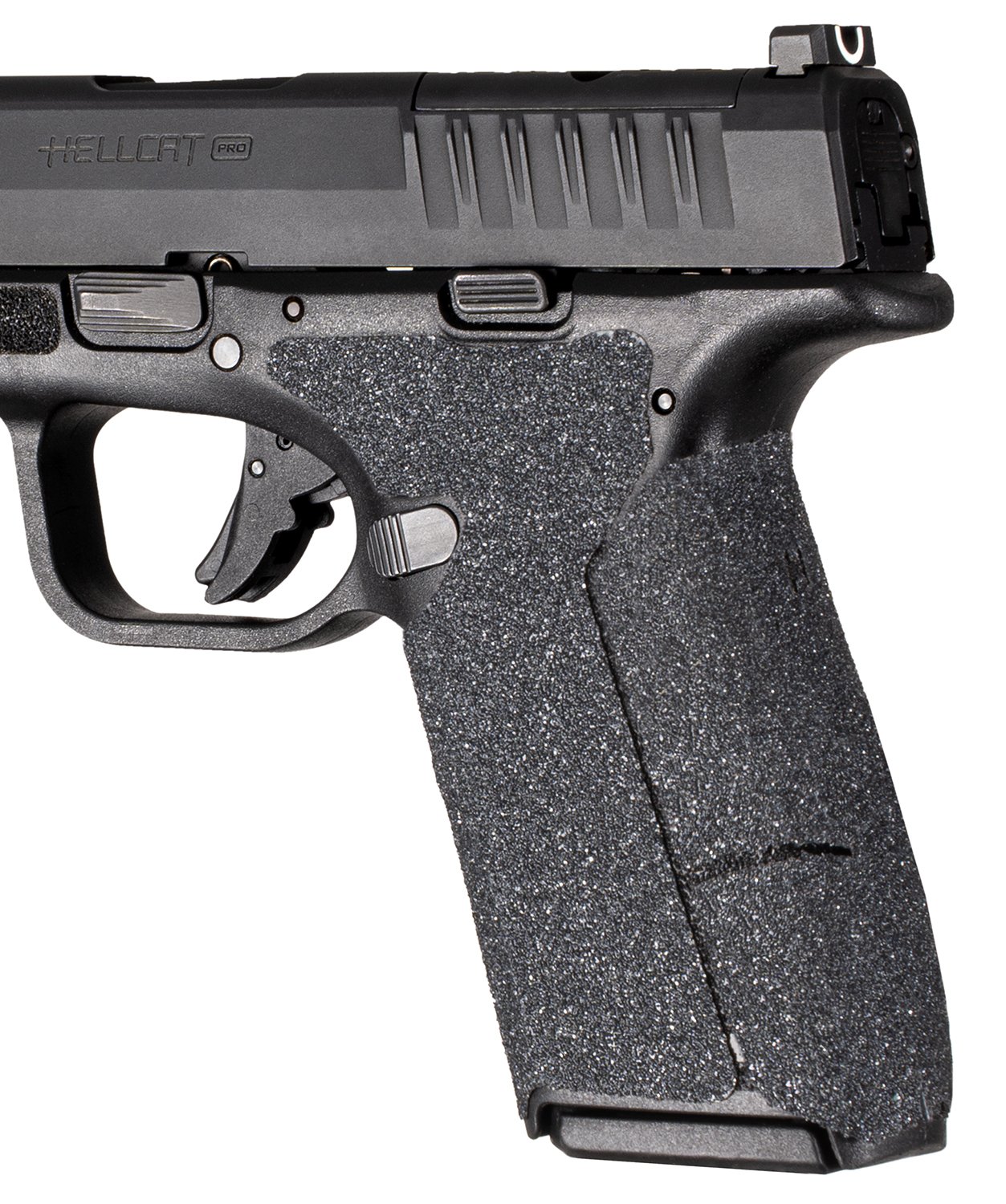 Hogue 18369 Wrapter  Black Adhesive Rubber Fits Springfield Armory Hellcat Pro Fits Pistol