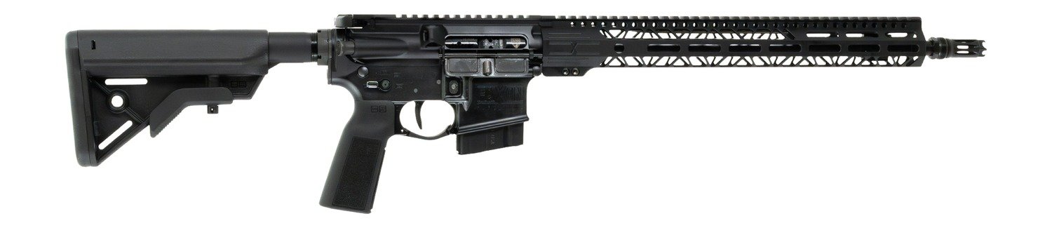 Faxon Firearms FXPRO6A16GA15 Pro  6mm ARC 10+1 16" Black Match Grade Threaded Barrel, Black Aluminum Receiver w/Picatinny Rail, M-LOK Handguard, B5 Bravo Black Synthetic Stock, B5 Grip