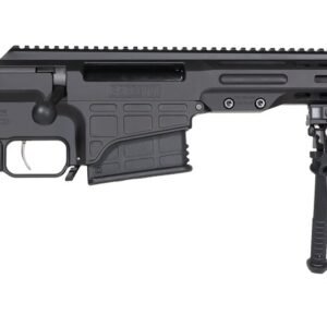 Barrett 19972 MRAD Covert 6.5 Creedmoor 10+1 17" Black Match Grade Fluted Barrel, Black Cerakote Aluminum Receiver w/Picatinny Rail, M-LOK Handguard, Side Folding w/Adj Comb Black Polymer Stock, Black