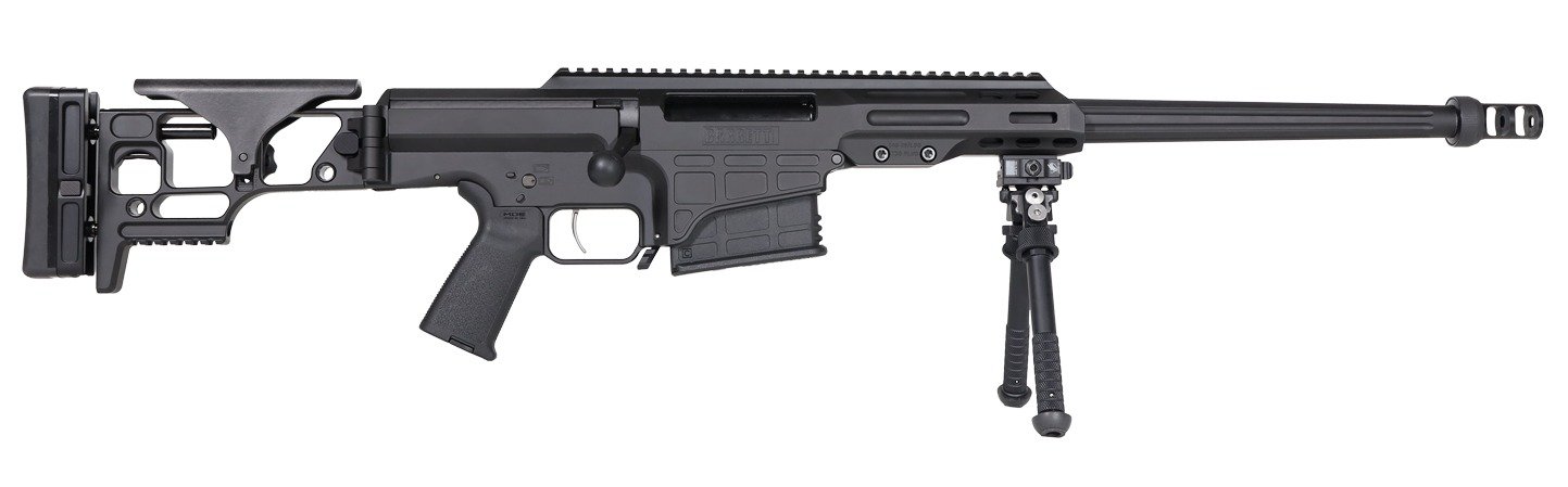 Barrett 19972 MRAD Covert 6.5 Creedmoor 10+1 17" Black Match Grade Fluted Barrel, Black Cerakote Aluminum Receiver w/Picatinny Rail, M-LOK Handguard, Side Folding w/Adj Comb Black Polymer Stock, Black