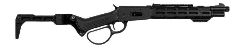 Derya Firearms RANX.12.357 RANX  357 Mag 5+1 12" Black Melonite Threaded Barrel, Black Melonite Steel Receiver w/Picatinny Rail, M-LOK/Picatinny Rail Forend, Black Aluminum Ironwolf Stock