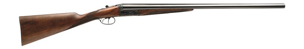 201171.jpg Dickinson LLC Estate Break Open 2.75" 2rd 28" Side By Side Barrel, True Bone-Charcoal Case Hardening Receiver, English Style Turkish Walnut Stock