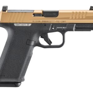 Ruger 19498 RXM 9mm Luger 17+1 4" Black FNC Nitride Barrel, Copper PVD Alloy Steel Optic Ready Slide, Black Polymer Frame w/Accessory Rail, Magpul EHG Grip, RMR/RMSc/DPP Footprint