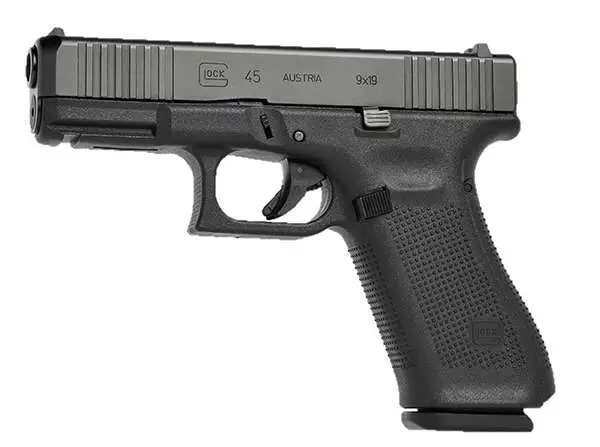 GLOCK 45 G45 GEN 5 HGA 9MM 4.0 IN BBL FS BLACK 3 10RD MAGS 5 LB TRIGGER FRONT SERRATIONS - Image 3