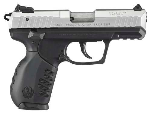 RUGER SR22 PISTOL 22LR 3.5" SIL AS #