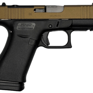 GLOCK 43X MOS 9MM 3.4IN BARREL TWO TONE FDE/BLACK 15RD PX4350203FRNIS2TFDE CAMFOUR EXCLUSIVE