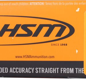 HSM AMMO RMFG 223 52GR MATCH - HPBT 50RD 20BX/CS