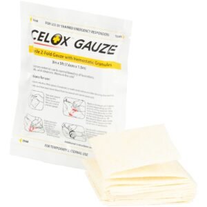 Celox First Aid Z-Fold Hemostatic Dressing