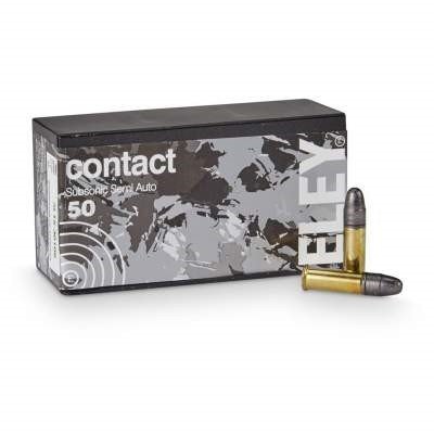 ELEY2300-2__99947__48765.1541607672.1280.1280.jpg Eley 22LR Contact Subsonic ELEY2300 42 gr LRN 50 rounds
