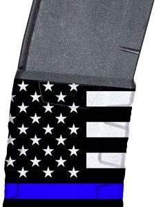 MFT EXD MAGAZINE AR15 5.56X45 - 30RD BLUE LINE FLAG