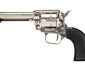 HERITAGE 22LR ONLY 4.75" NICKEL STAR