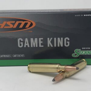 HSM 284 Win Ammunition 2842N 160 Grain SBT GameKing 20 Rounds