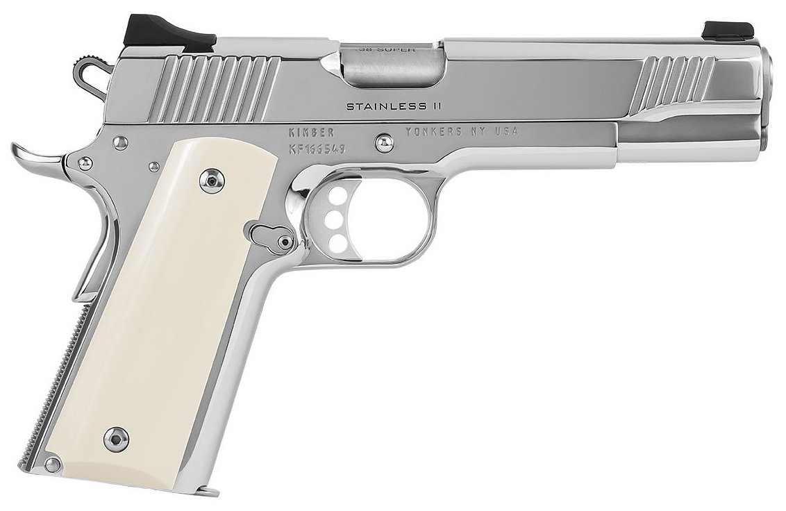 KIM203200397.jpg KIMBER 1911 STAINLESS II HIGH POLISH 38SUP