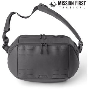 Achro 10 Liter Sling Bag Smart Storage with Padded Strap Laser Molle Black