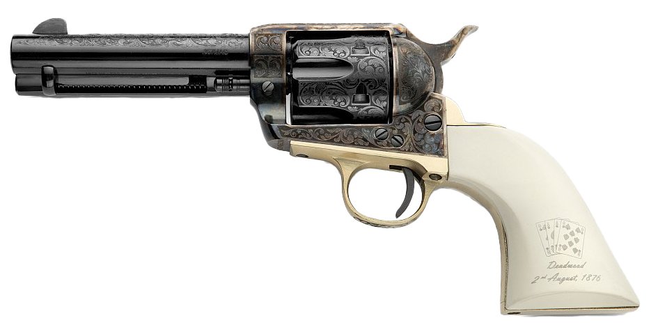 PIETTA GWII DEADMANS HAND 357MAG 4.75 WHITE