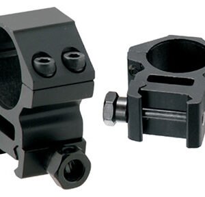UTG RINGS 30MM MEDIUM PROFILE - MATTE BLACK PICATINNY/WEAVER