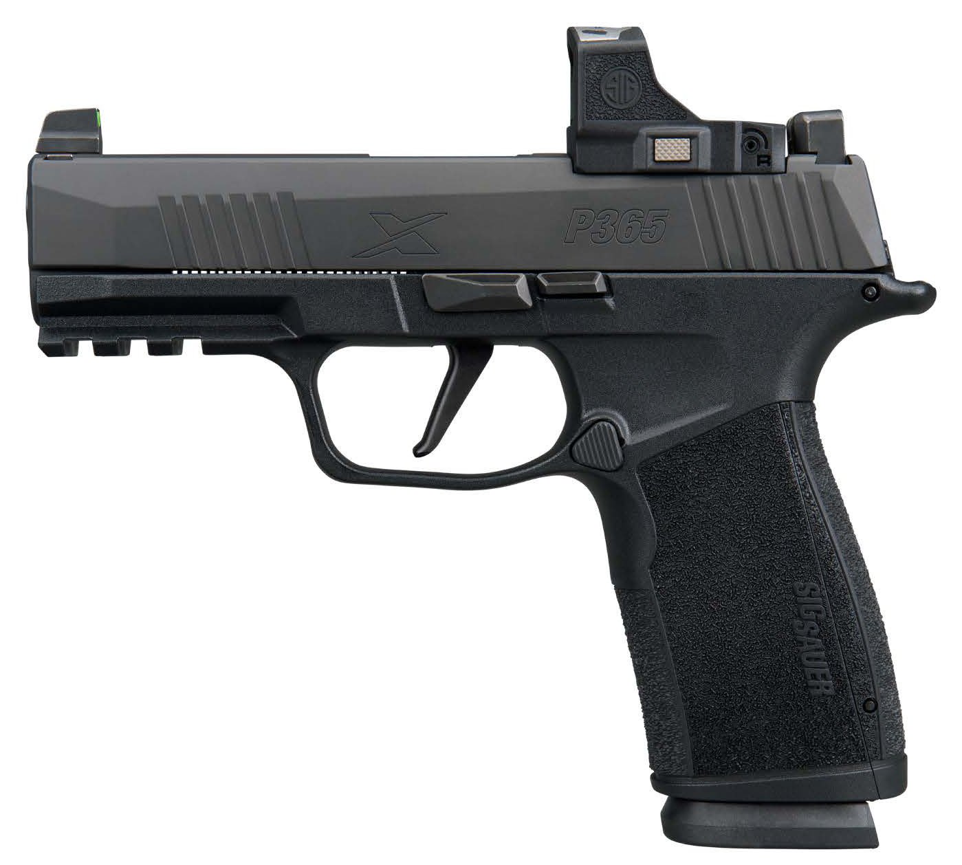 SIG P365X MACRO 9MM 3.7" XRAY3 - W/ROMEO-RS OPTIC (2)17RD BLACK