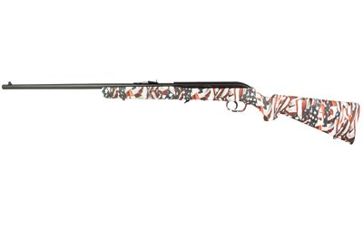SAV 64F 22LR 21" 10RD R/W/B FLAG