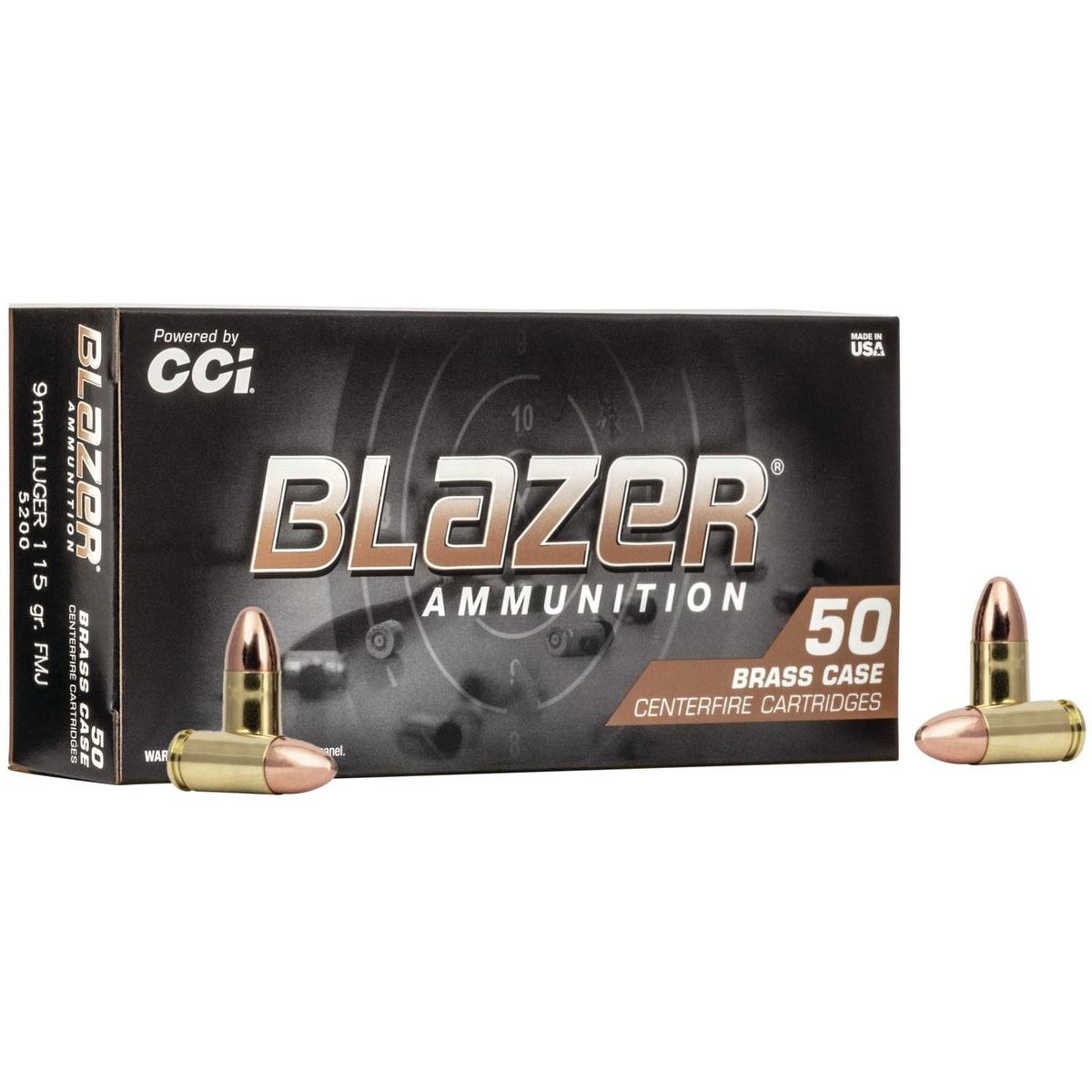 https3A2F2Fmedia.chattanoogashooting.com2Fimages2Fproduct2FCC52002Fcci-blazer-brass-handgun-ammunition-9mm-luger-115-gr-fmj-1145-fps-50-ct-CC5200-1.jpg CCI Blazer Brass Handgun Ammunition 9mm Luger 115 gr. FMJ 1145 fps 50/ct