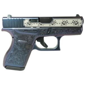 Glock 42 "Glock & Roses Mongoose Purple" Handgun .380 ACP 6rd Magazines (2) 3.2" Barrel USA