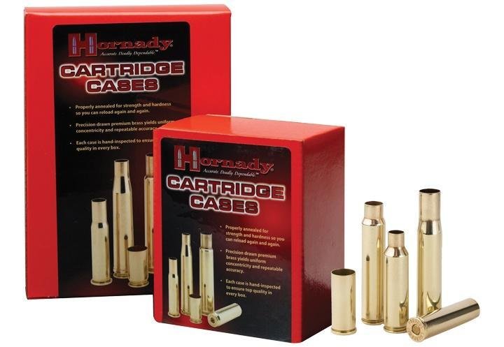 Hornady Unprimed Brass Rifle Cartridge Cases .458 Lott 50/ct