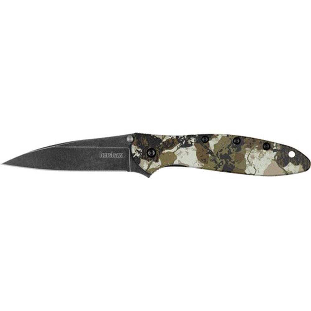 https3A2F2Fmedia.chattanoogashooting.com2Fimages2Fproduct2FKW1660KCX2FKW1660KCX-1.jpg Kershaw Leek Folding Knife 3" Drop Point Blade Kings Camo