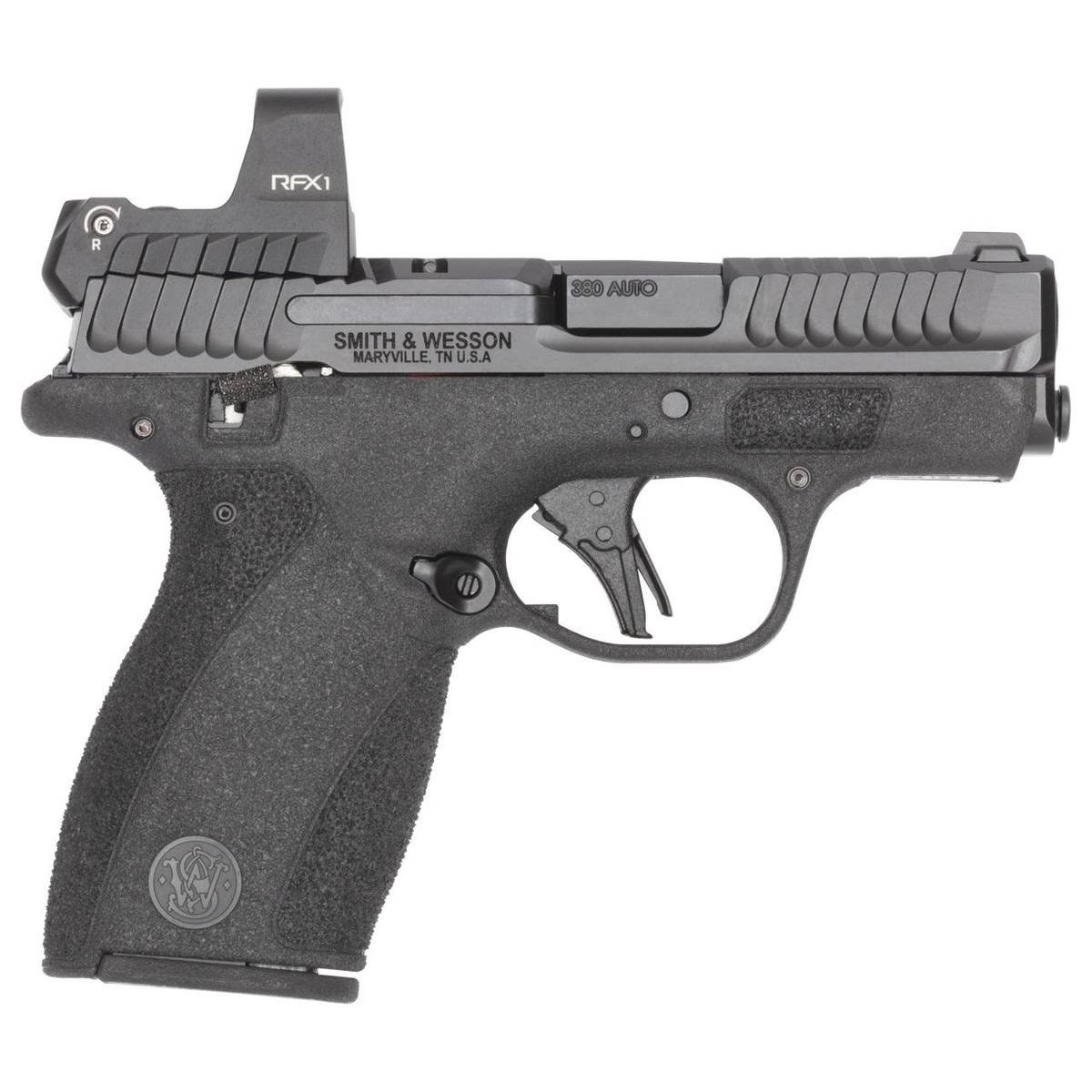 S&W Bodyguard 2.0 w/RFX1 Handgun .380 Auto 10rd Magazines(2) 2.75" Barrel Thumb Safety TLCI Black CA Compliant